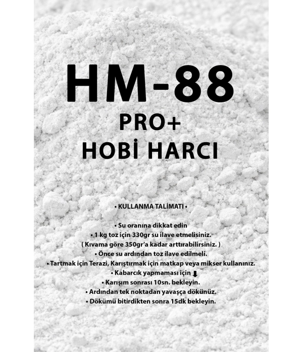 HM-88 Pro+ Hobi Harcı 10 kg.