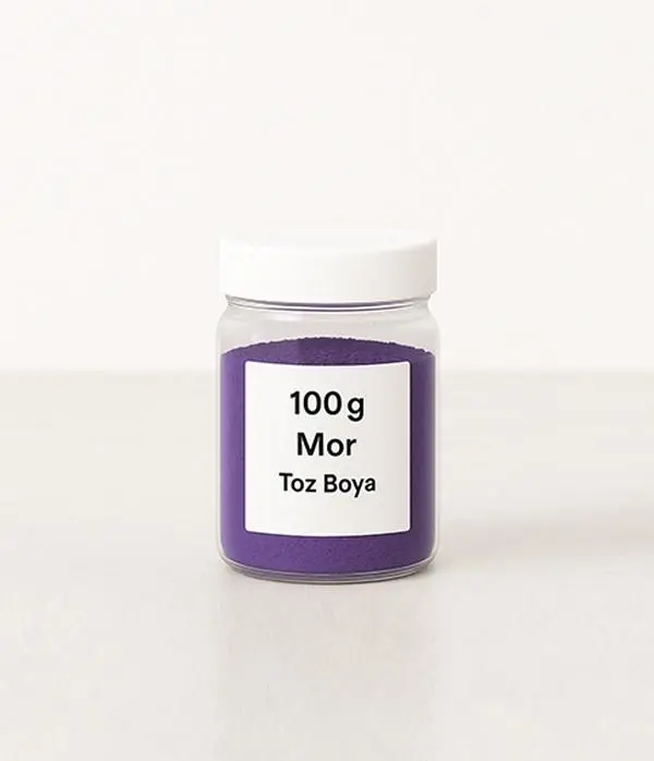 Mor Toz Boya 100 gr