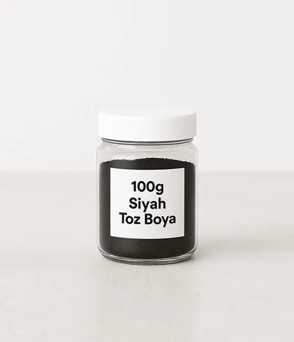 Siyah Toz Boya 100 gr